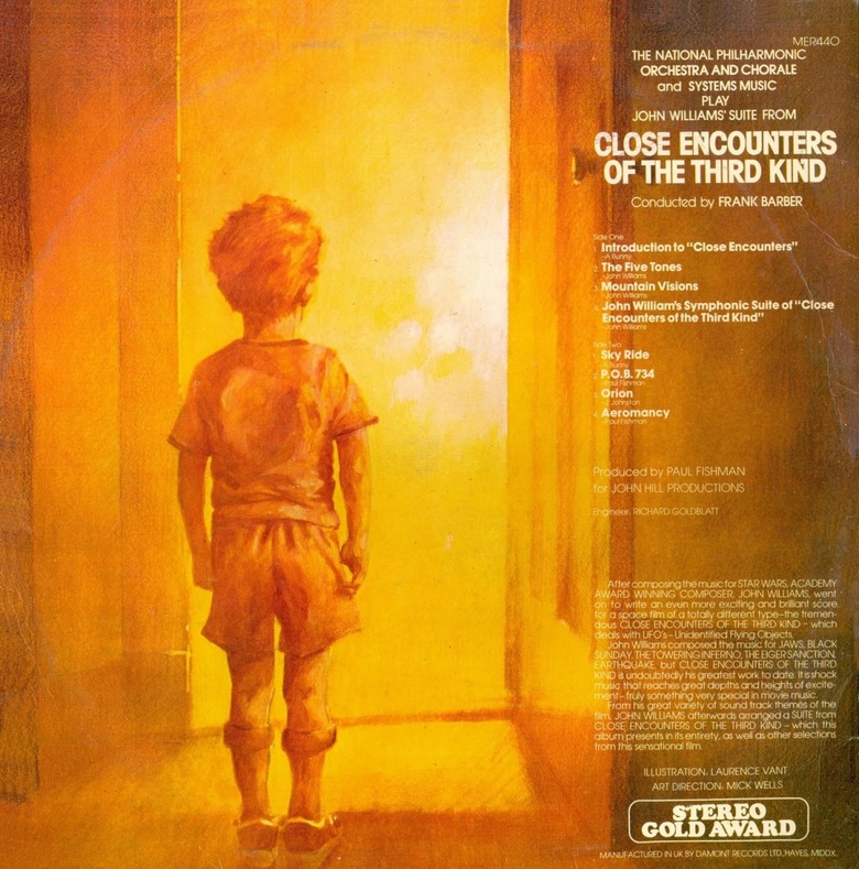 Vinyl of selected music from Close Encounters of the Third Kind.