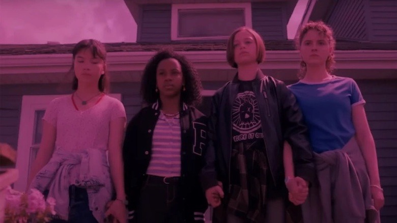 Riley Lai Nelet, Camryn Jones, Sofia Rosinsky, and Fina Strazza in "Paper Girls"