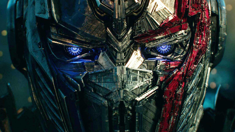 Evil Optimus Prime in Transformers: The Last Knight