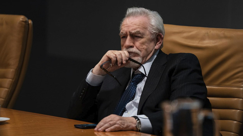Brian Cox as Logan Roy in Succession