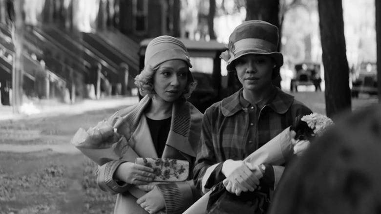 Tessa Thompson and Ruth Negga in Passing