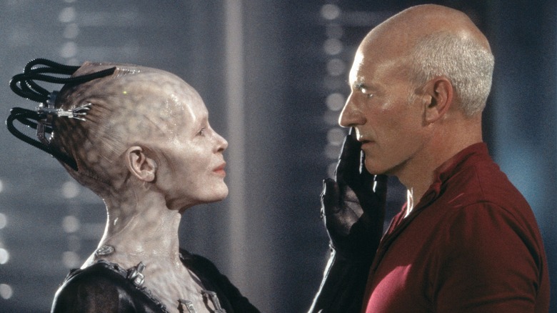 Star Trek: First Contact Alice Krige Patrick Stewart