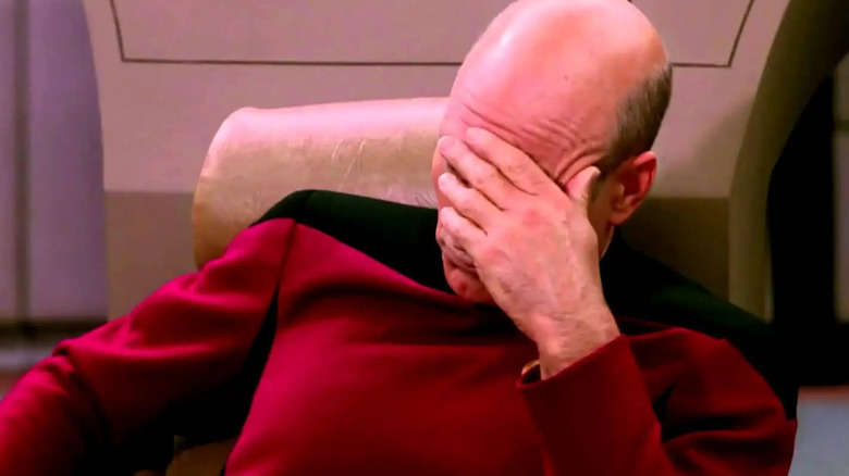 Sir Patrick Stewart as Jean-Luc Picard in Star Trek: The Next Generation