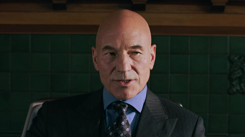 Patrick Stewart as Professor Charles Xavier in X-Men