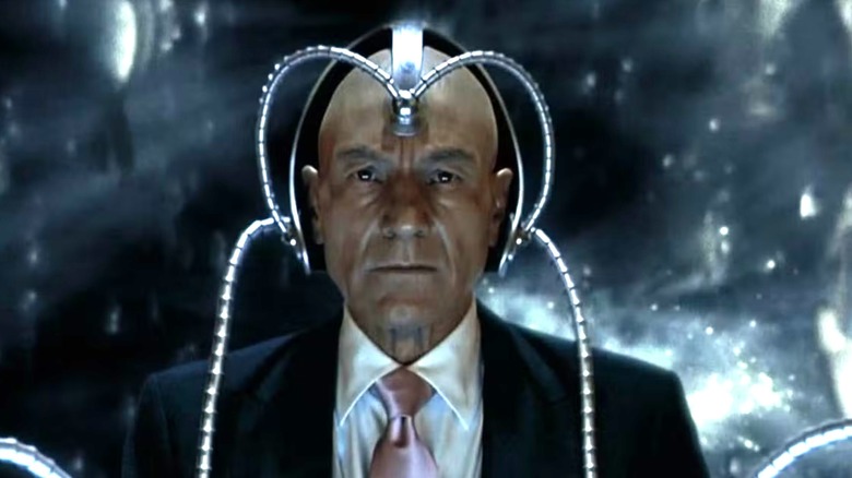 Professor X using Cerebro in X2: X-Men United