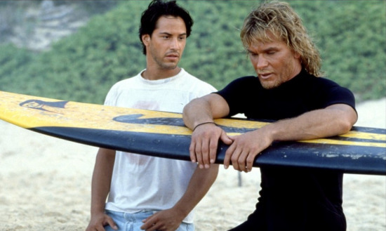 Keanue Reeves Patrick Swayze Point Break