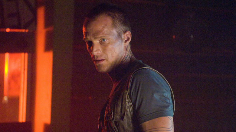 Paul Bettany as Michael at thee truck stop in Legion