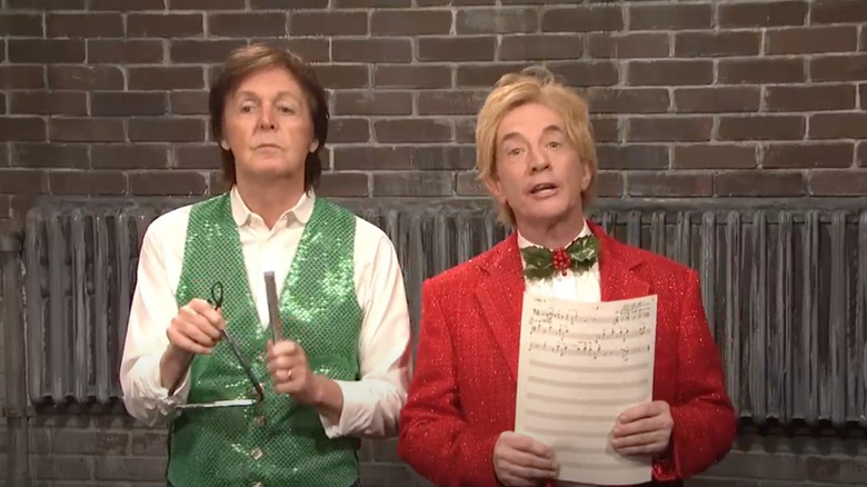 Paul McCartney and Martin Short on Saturday Night Live