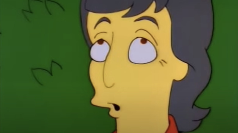 Paul McCartney in "The Simpsons" episode, "Lisa, the Vegetarian"