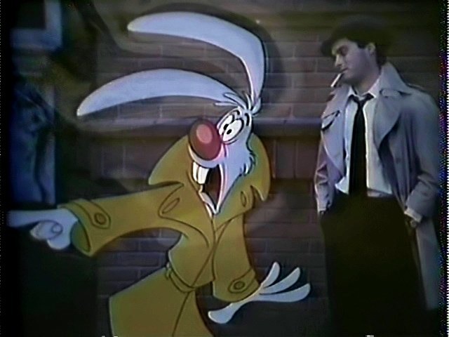 Paul Reubens Roger Rabbit test footage