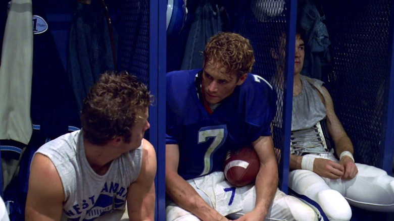 Scott Caan, Paul Walker, and James Van Der Beek in Varsity Blues