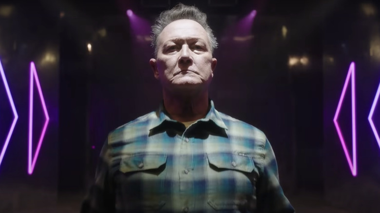 Robert Patrick in the Peacemaker opening