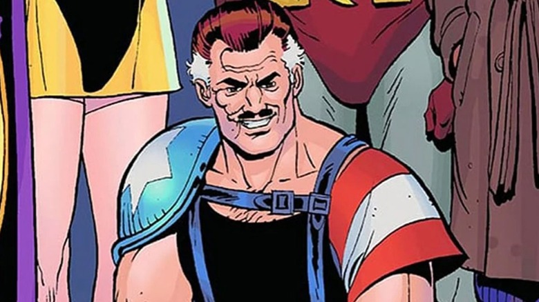 Edward Blake/The Comedian on Watchmen #1 cover