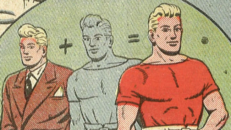 Lance Gallant and the ghost of Michael Gallant combine to form Captain Triumph