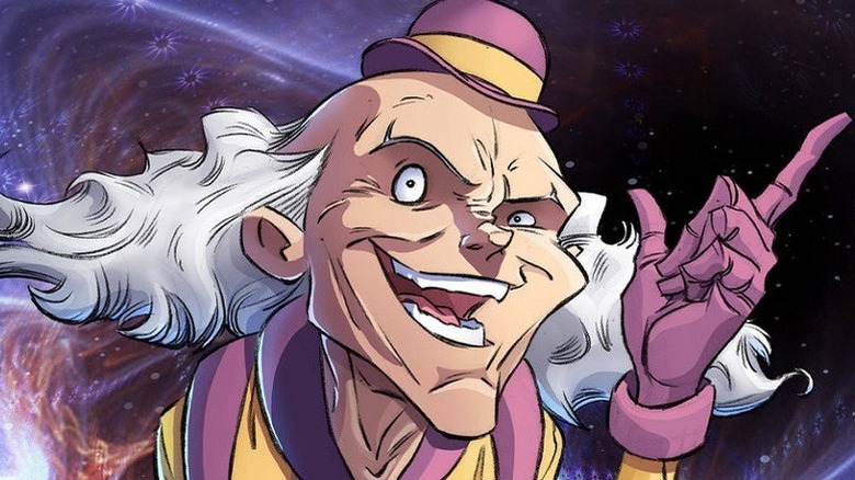 Mister Mxyzptlk looking mischievous
