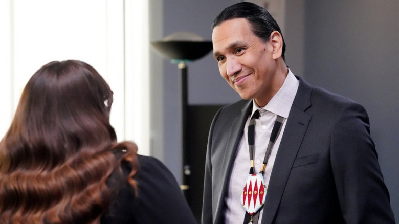 Michael Greyeyes in Rutherford Falls