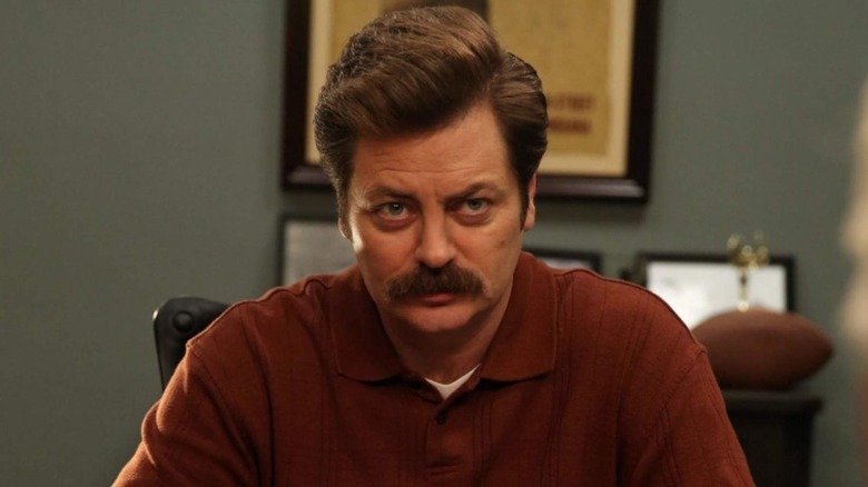 Nick Offerman in Parks and Recreation