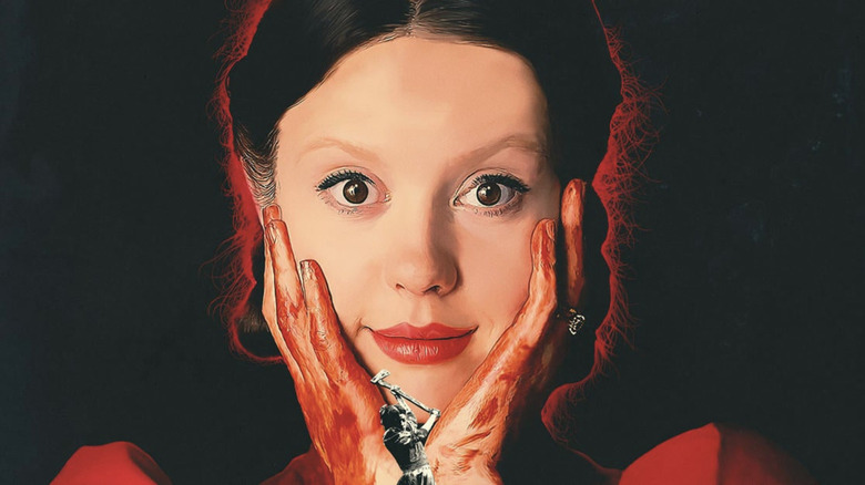 Mia Goth in the poster for Pearl