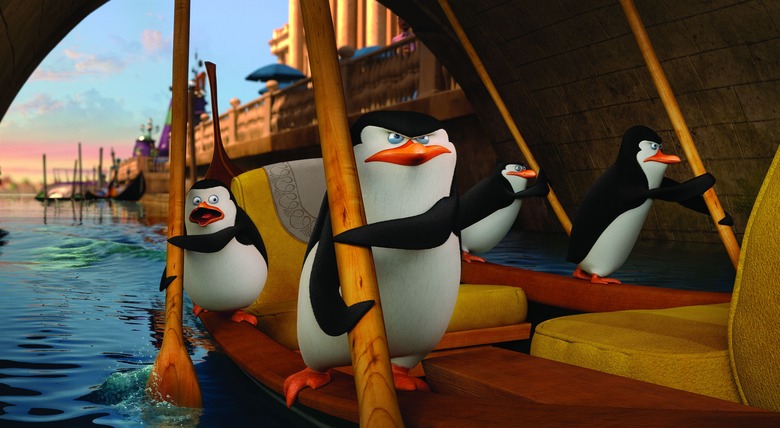 Penguins of Madagascar footage