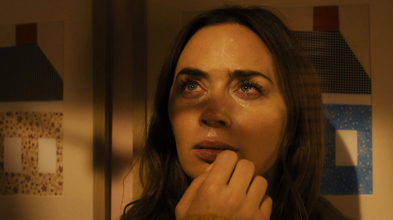Margaret Fairchild crying in Disclosure Day