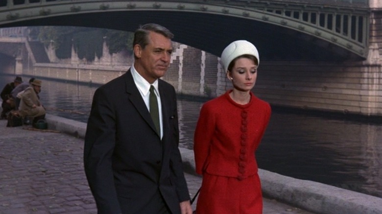 Cary Grant and Audrey Hepburn in Charade