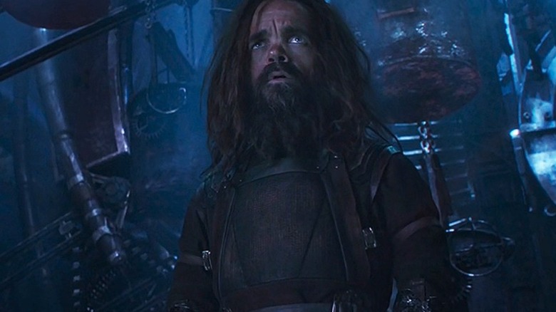 Peter Dinklage as Eitri in Avengers: Infinity War