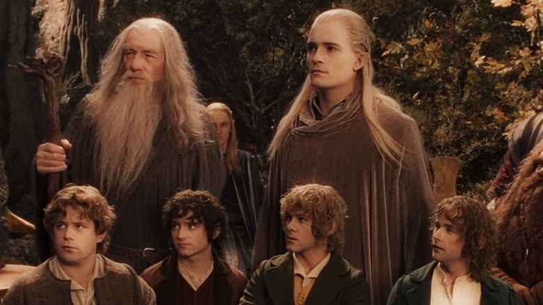 The cast of The Lord of the Rings: The Fellowship of the Rings