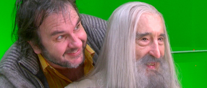 Peter Jackson Christopher Lee tribute