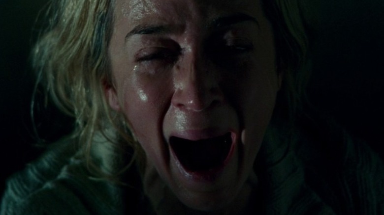 Emily Blunt screaming