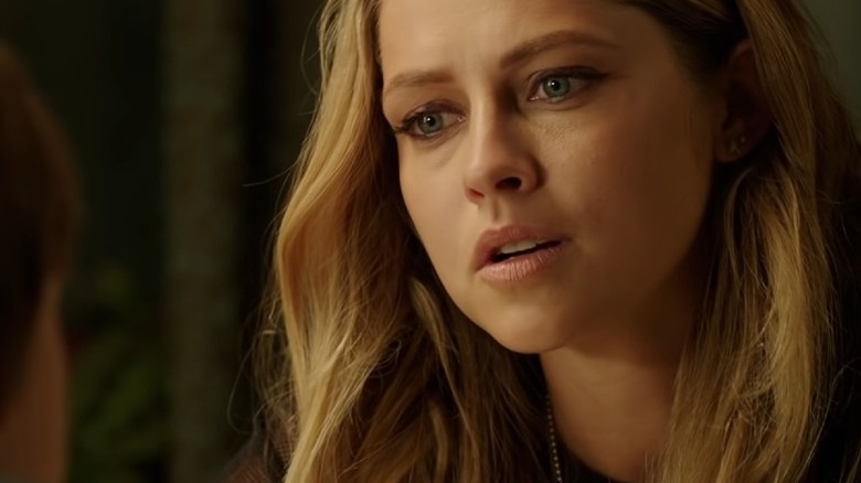 Teresa Palmer lips parted