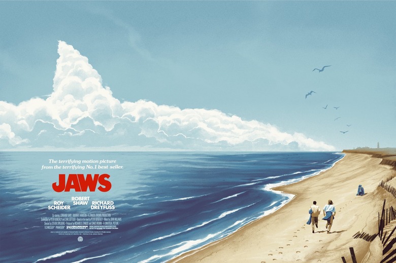 Phantom City Creative's Jaws poster print