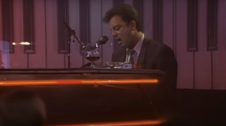 Billy Joel in the "Piano Man" music video