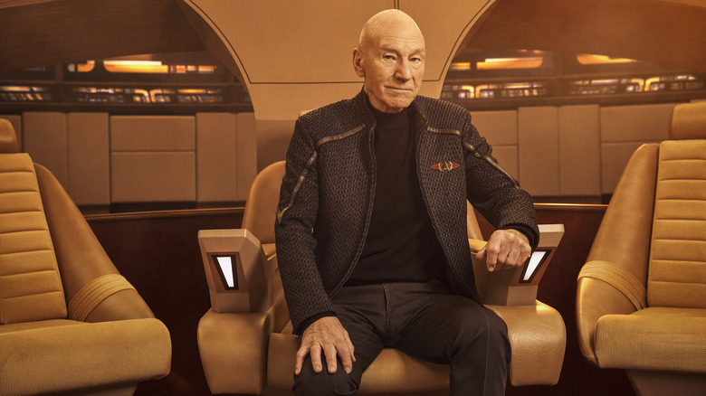 Star Trek: Picard Picard in a chair