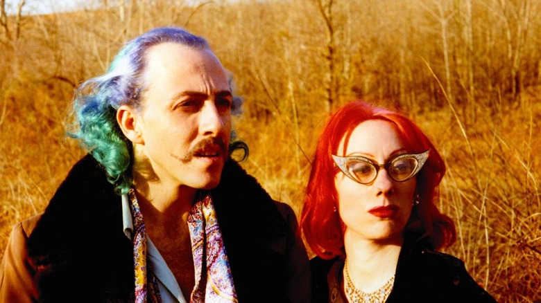 Pink Flamingos Raymond and Connie Marble