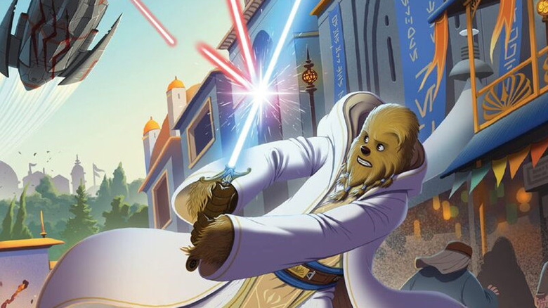 Wookiee Jedi Burryaga from the Star Wars High Republic books
