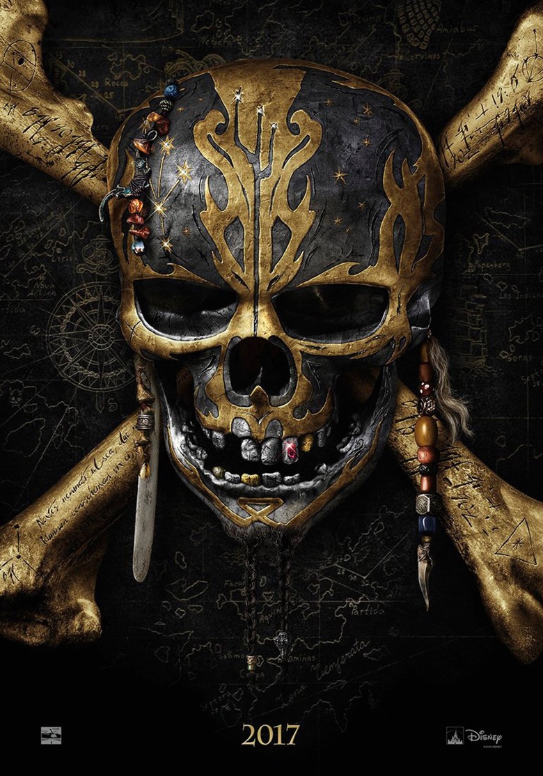Pirates of the Caribbean: Dead Men Tell No Tales teaser poster
