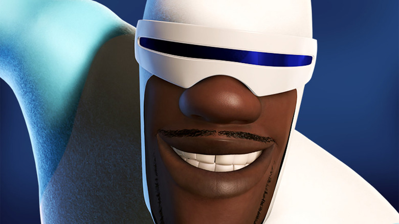 Frozone smiles