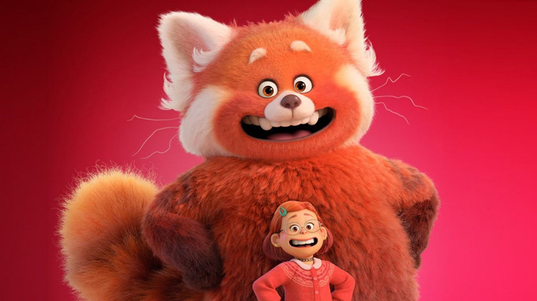 Mei Lee as a Giant Red Panda in Turning Red