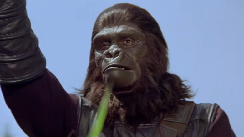 An ape warrior in Planet of the Apes