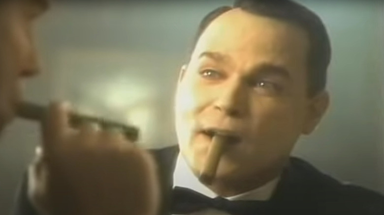 Ray Liotta smoking cigar The Rat Pack