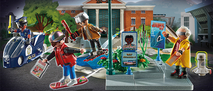 Cool Stuff: Playmobil Is Releasing Even More 'Back To The Future' Playsets