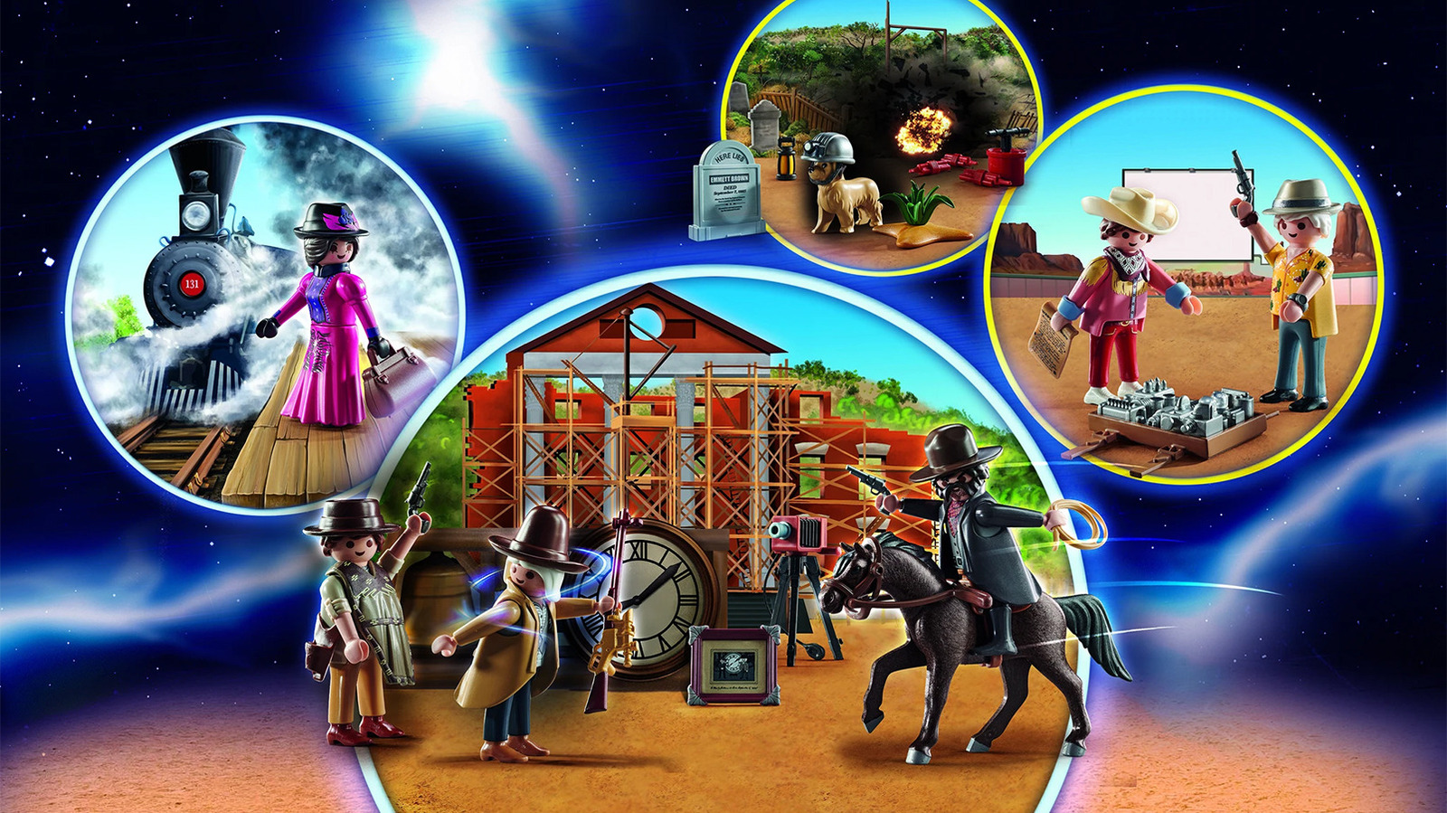 Playmobil s Back To The Future Part III Advent Calendar Starts Thinking 