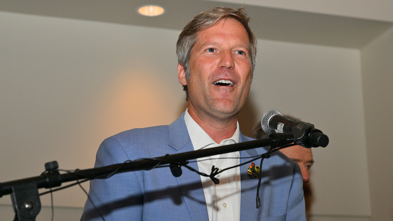 Albuquerque Mayor Tim Keller at a press conference