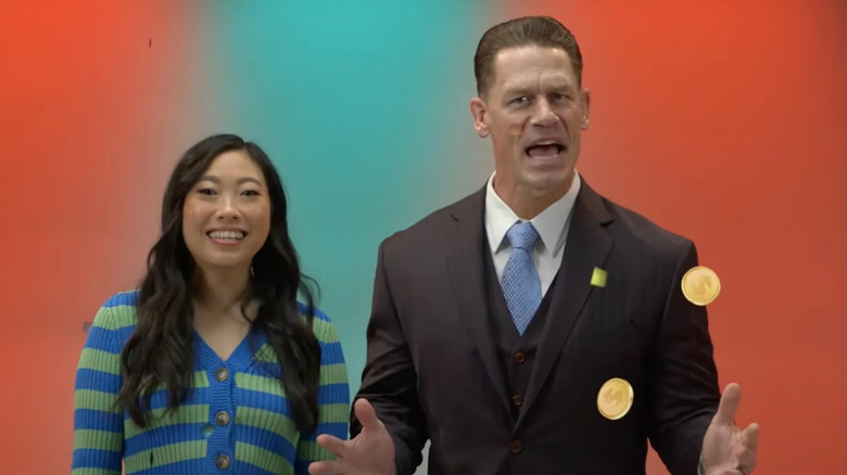 Katie and Noel are excited in Jackpot!