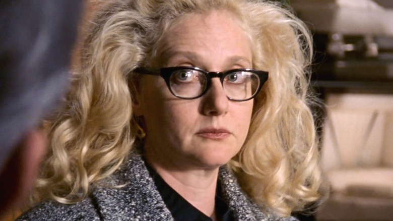 Carol Kane's Gwen looks concerned in an episode of Homicide: Life on the Street