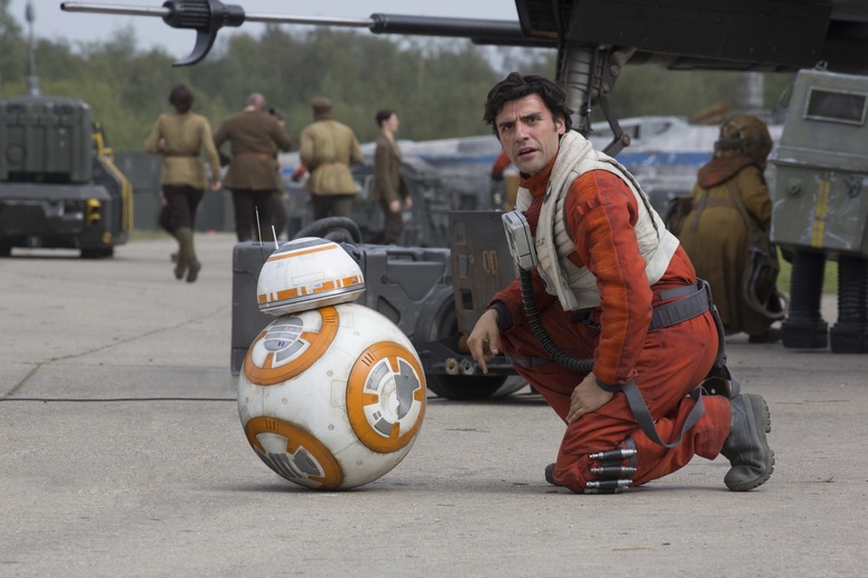 Star Wars The Force Awakens poe dameron bb-8