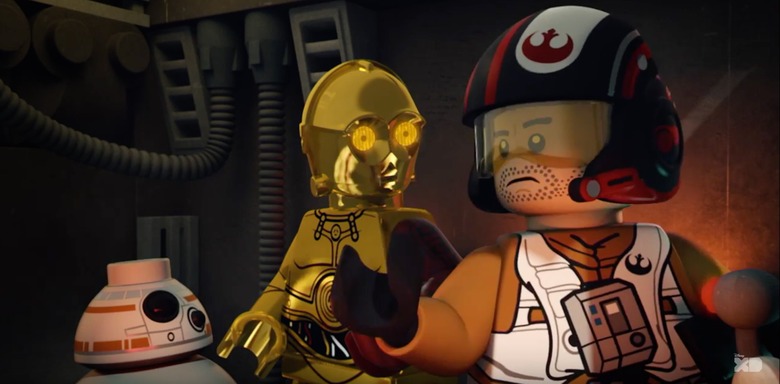 LEGO Star Wars: The Resistance Rises Poe To The Rescue