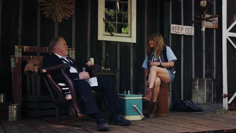 Nick Nolte and Natasha Lyonne in Poker Face