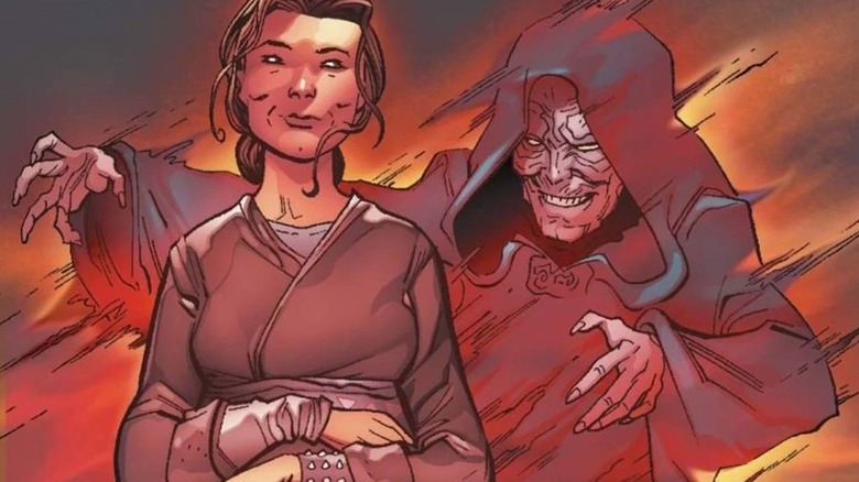 Palpatine Shmi pregnant comics