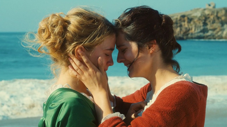 Noémie Merlant and Adèle Haenel in Portrait of a Lady on Fire